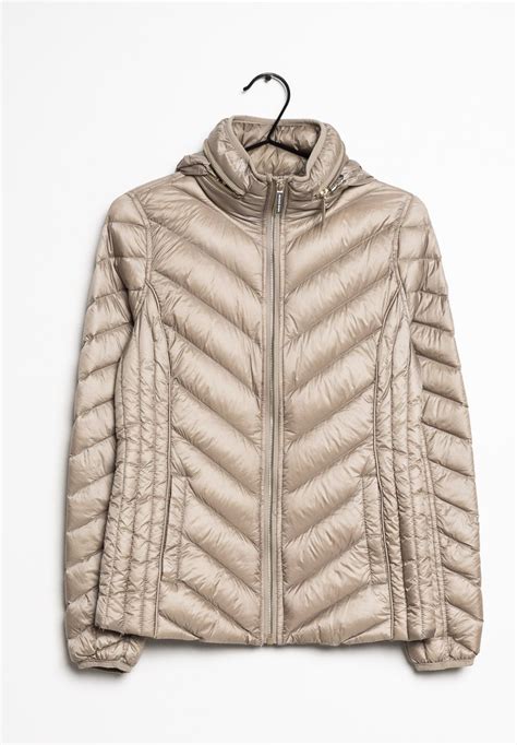 michael kors jas beige|michael kors women's jacket.